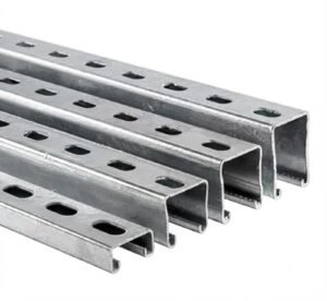 C-Channel - A C-shaped structural steel profile used for framing, purlins, and support structures in solar and general... | Excel Construction Materials